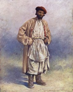 Un berger hindou de colline du Cachemire